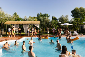 Impreza firmowa Włochy, impreza z basenem Apulia