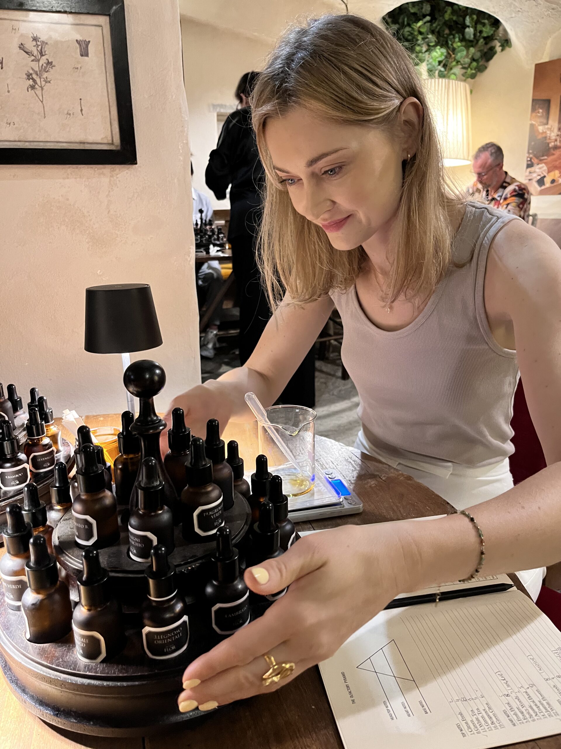 Warsztaty tworzenia luksusowych perfum w sercu Florencji.